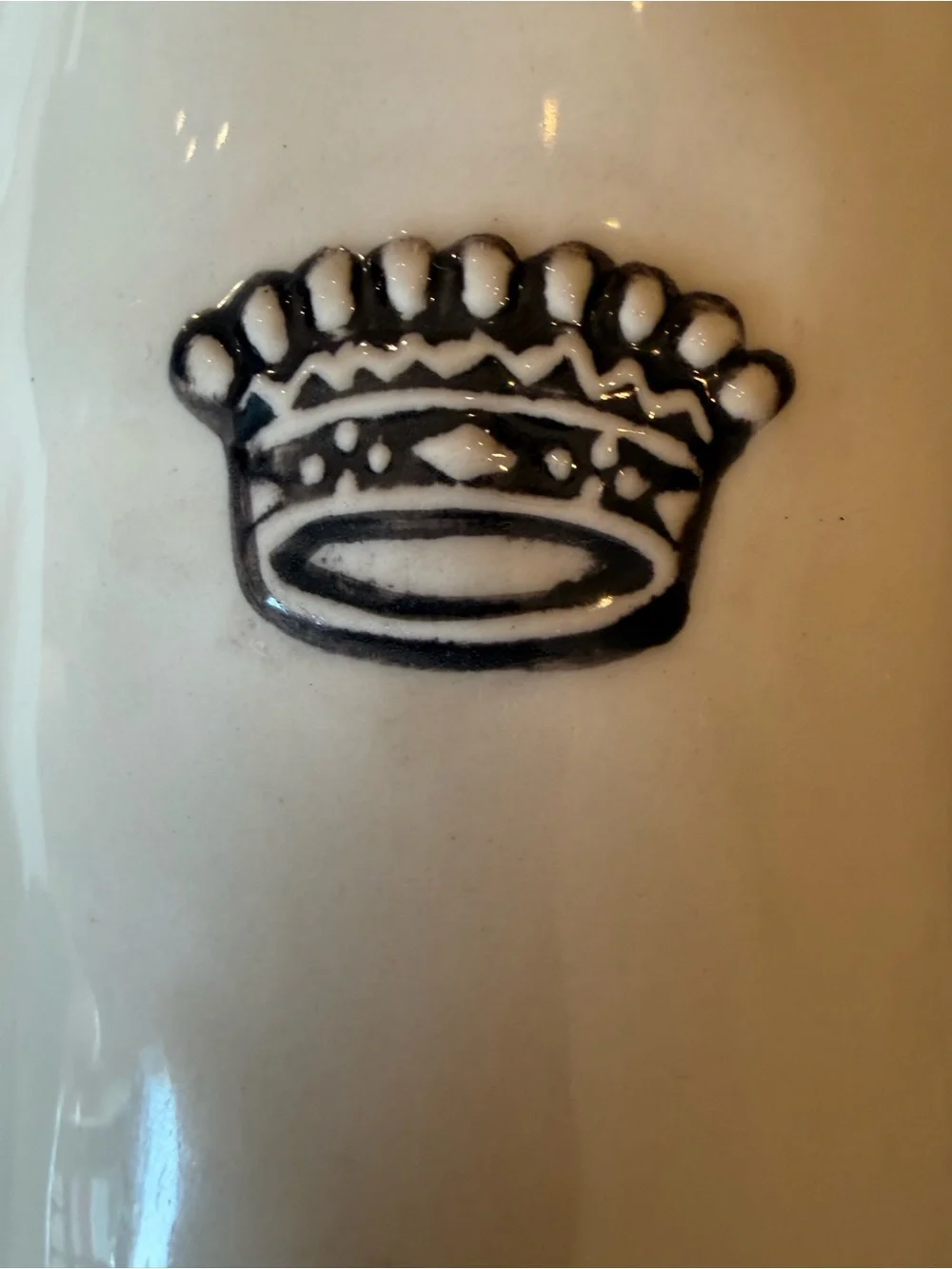 RARE Rae Dunn By Magenta Pitcher with 2 Tumblers; Have a Royal Day